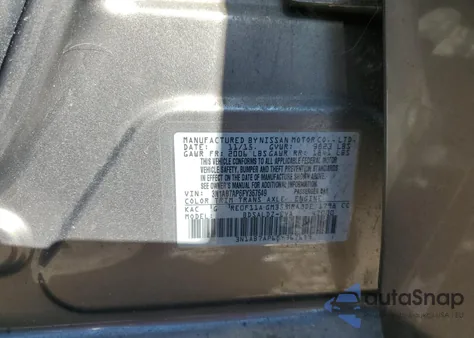 2015 Nissan Sentra S z USA, uszkodzony, nr VIN 3N1AB7AP6FY367649